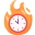 Request a free consultation - Fire Clock Icon Image